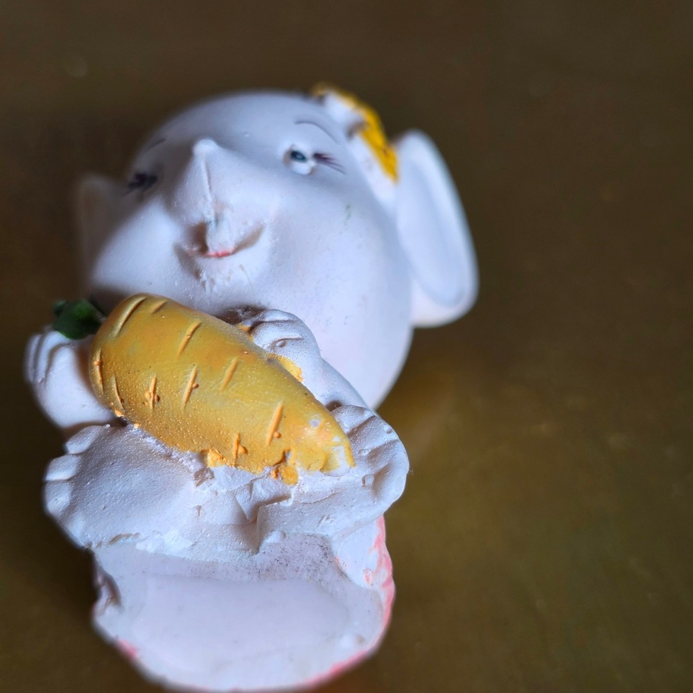 Vintage Anthropomorphic Pig & Mouse Figurines Set Whimsical Animal Pig Core - Picture 12 of 16